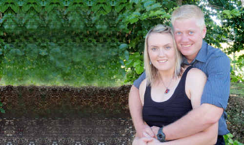 Jacob Moerland with his fiancée Kezia Mulcahy. Jacob Moerland with his fiancée Kezia Mulcahy.